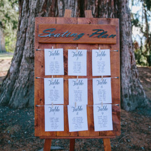 Wedding Seating Plan Sign Hire